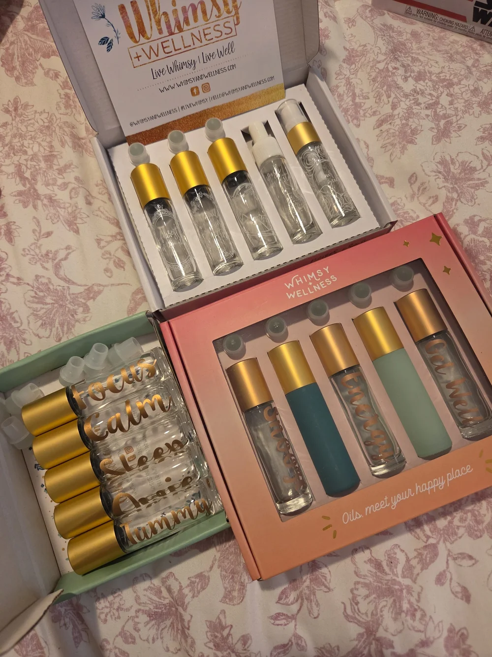 Whimsy & Wellness Essential Oil Roller Set Bundle